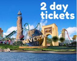 Universal 2 Day Tickets